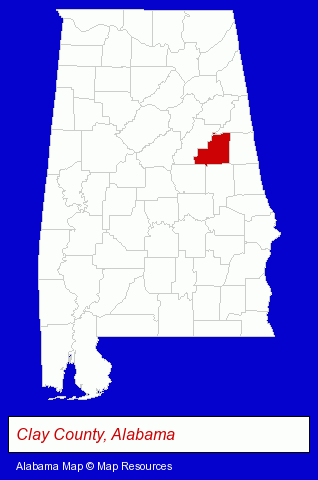 Alabama map, showing the general location of Servants in Faith & Technology