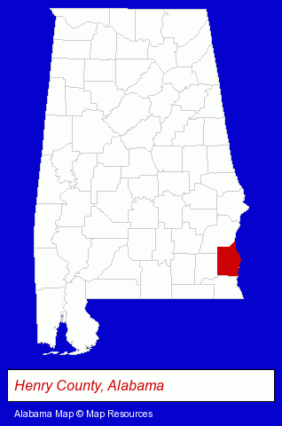 Alabama map, showing the general location of Southern Eye Care - Daniel Murray OD
