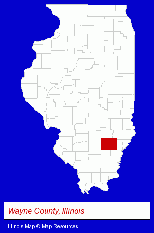 Illinois map, showing the general location of Gualdoni Insurance Brokers