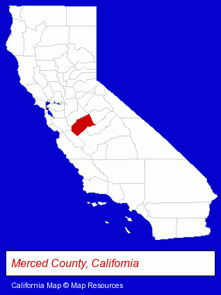 California map, showing the general location of University Surgery Center