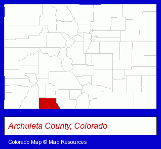 Colorado map, showing the general location of Abraham Solar-The Power Broker