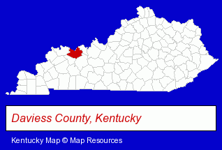 Kentucky map, showing the general location of Champion-Ship Auto Sales